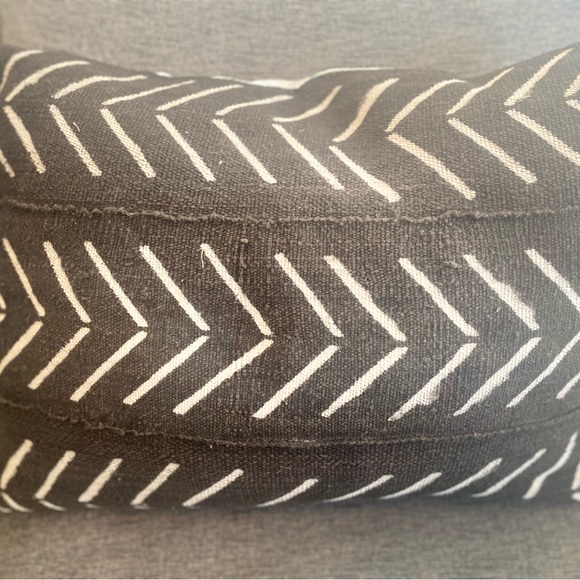 Authentic Malian Bogolan Mudcloth pillow covers - Picture 2 of 4